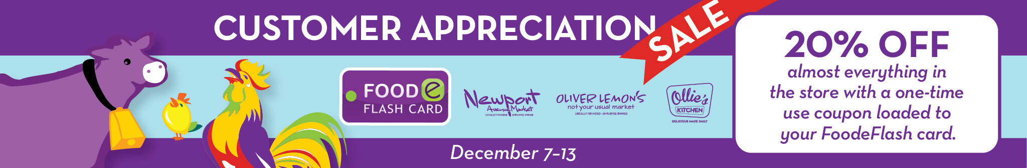 Customer Appreciation Sale